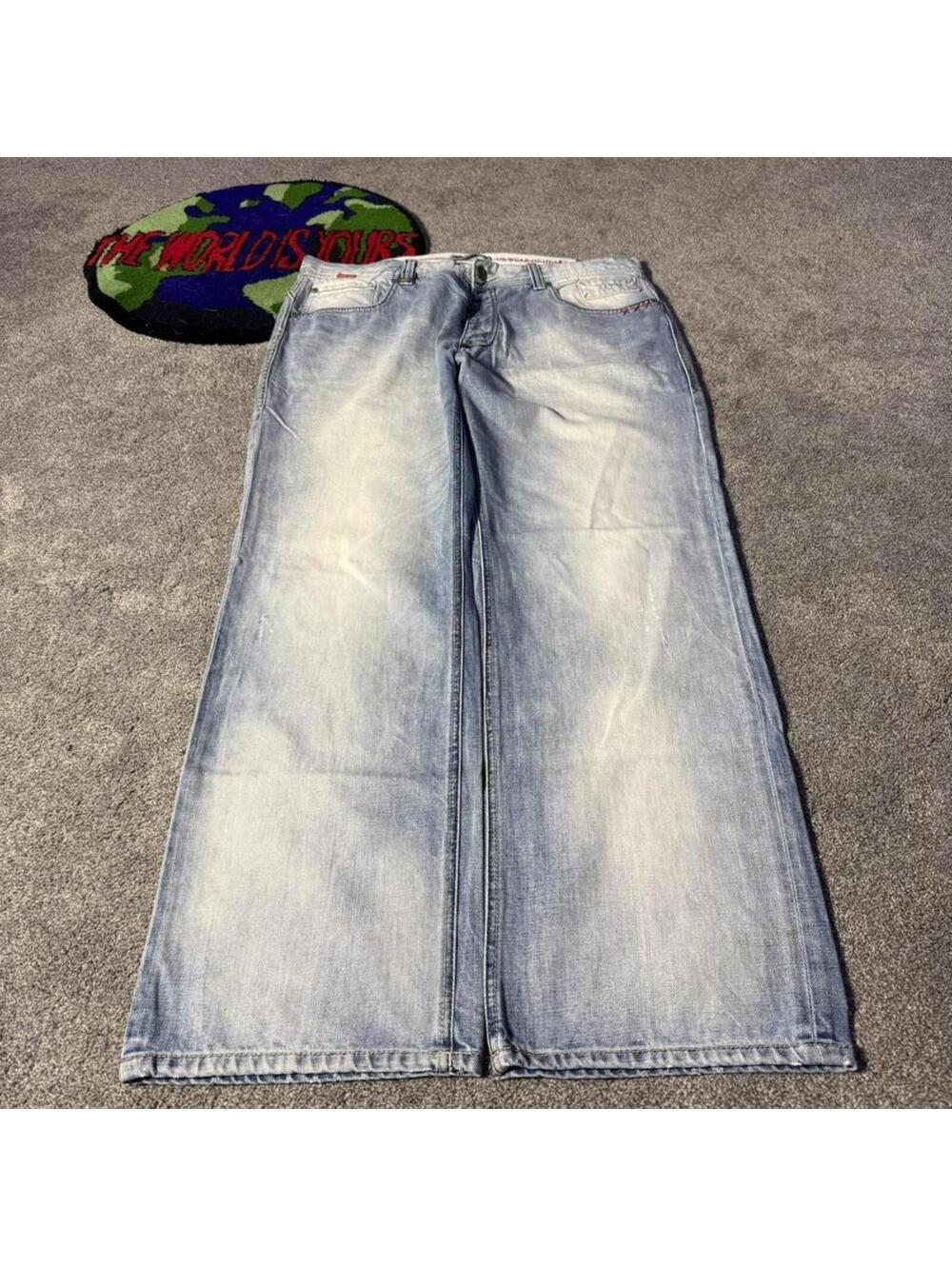 vintage y2k baggy jeans 2000’s parish nation denim